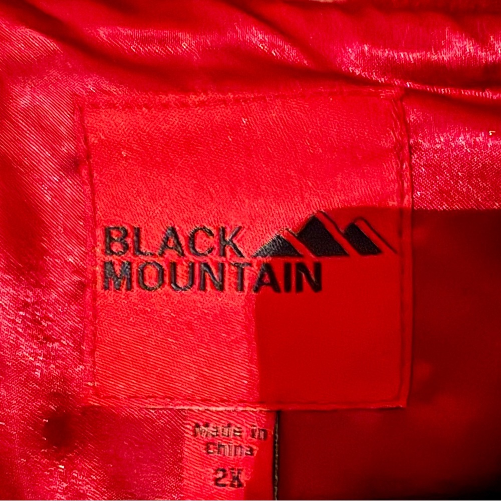 Women’s Black Mountain Peak Red southwest Navajo Car coat